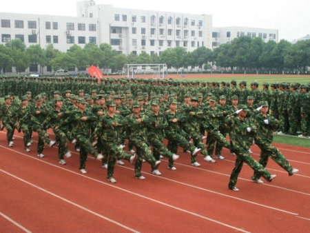 学生训练检阅